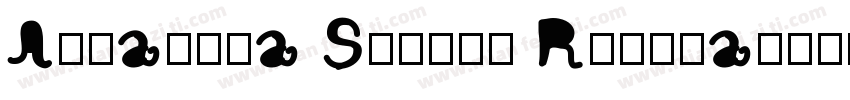 Agualina Scripl Reqular字体转换